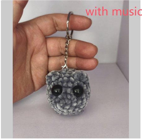 Cute And Minimalist Hamster Crochet Doll Keychain - Image 8