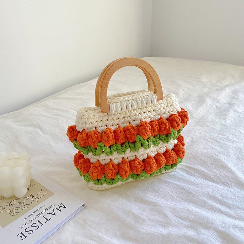 Hadcraft Tulip Bag Hand-woven Bag - Image 2